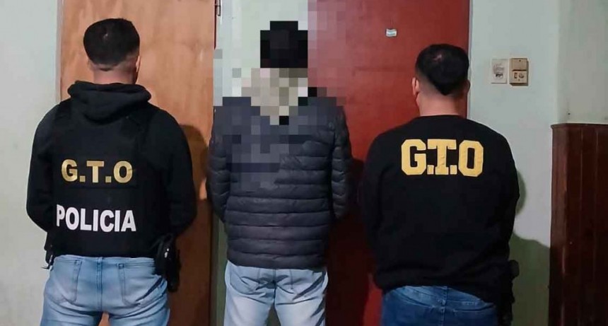 Informe Oficial Policía Departamental de Seguridad de Bolívar: Aprehendieron en flagrancia a una persona que había ingresado a una propiedad con fines de robo