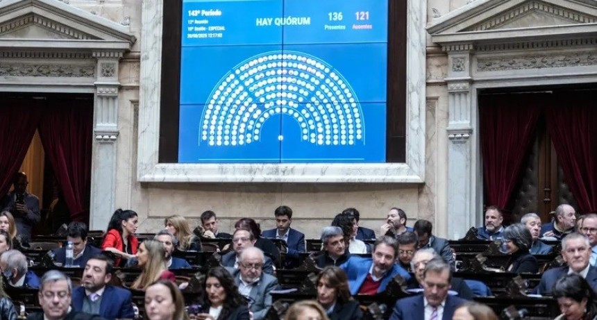 Diputados: no alcanzó el número para rechazar el veto de Milei al aumento jubilatorio