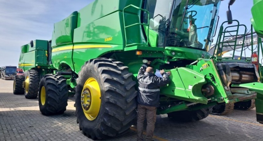 Argentina controla la importación de maquinaria agrícola usada para prevenir el ingreso de plagas