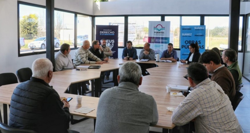 Bolívar participó de la reunión intermedia de la Cuenca del Salado donde se decidió la instalación de Limnígrafos