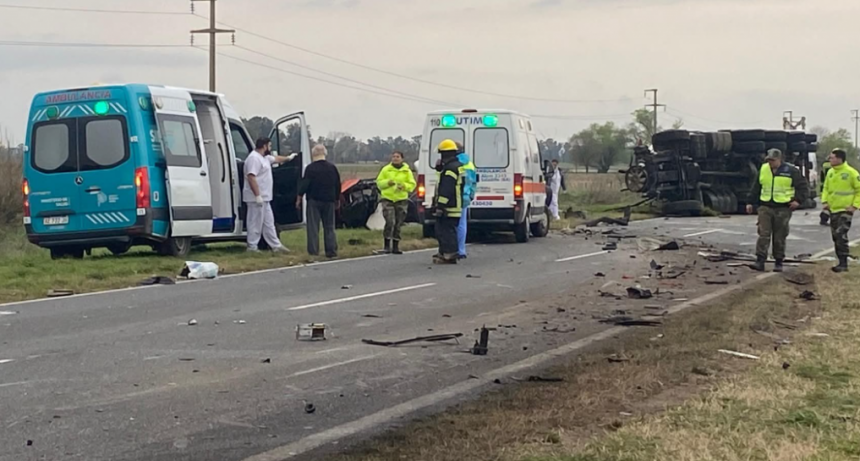 Ruta 205: Accidente fatal a la altura de Cazón