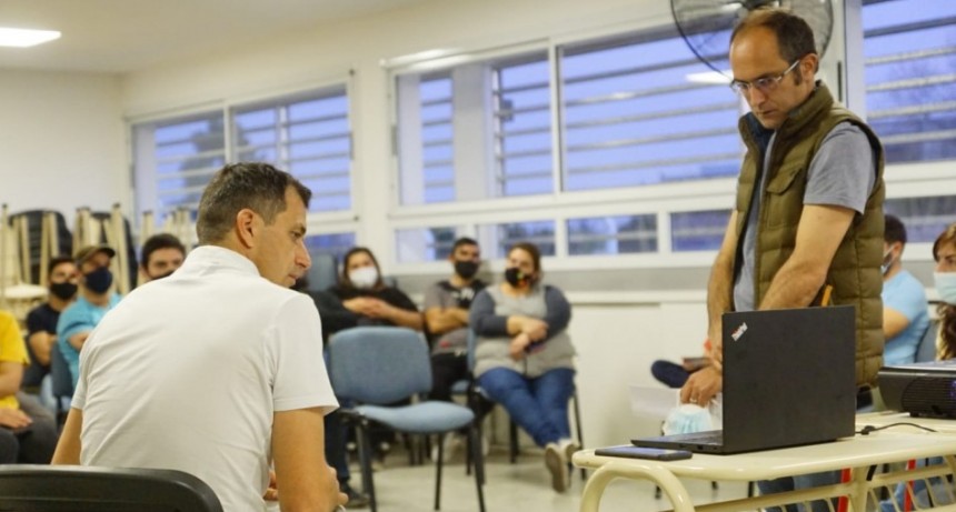 Importante reunión de Pisano y Bucca con beneficiarios de PROCREAR