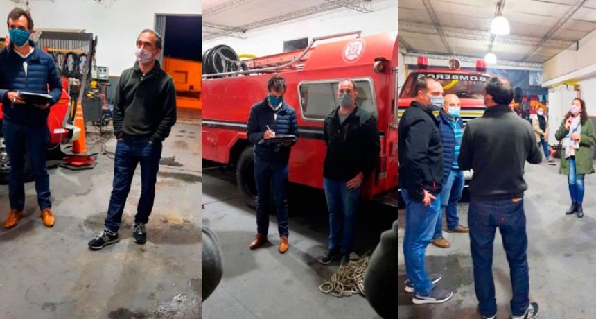 UCR-Juntos: visita de los candidatos a Urdampilleta