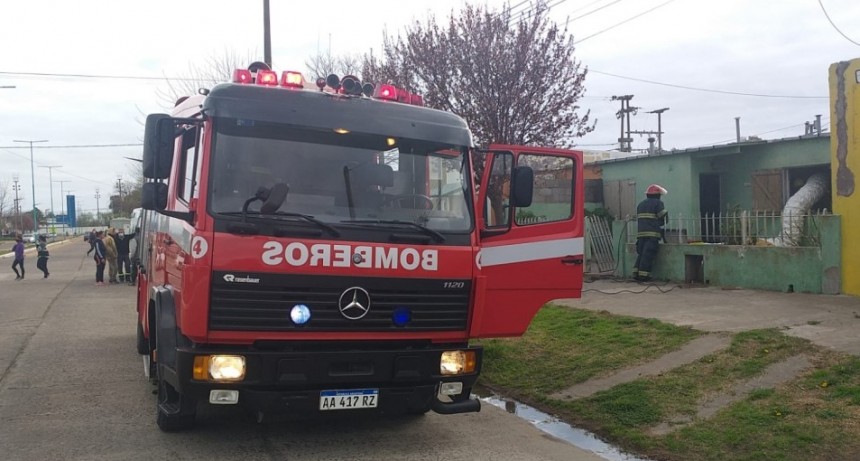 Se incendió una vivienda este viernes