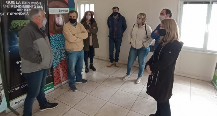 Visita y recorrida de la Diputada Lorden en Bolívar