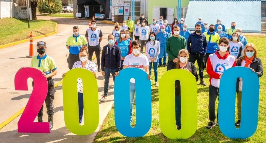 Más de 20 mil personas completaron el esquema de vacunación, a un paso de lograr la inmunidad de rebaño