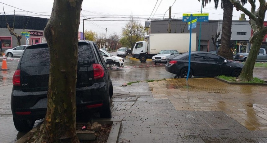 Leve impacto sin heridos