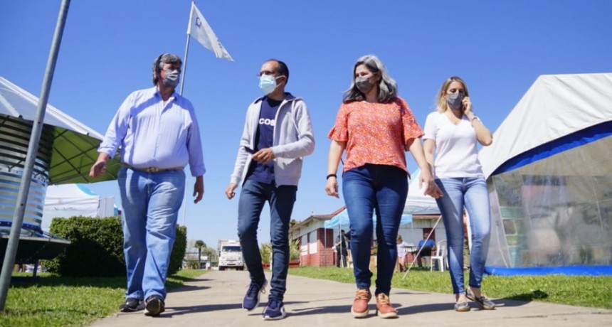 Visita del intendente Pisano a la Expo Ganadera 2021