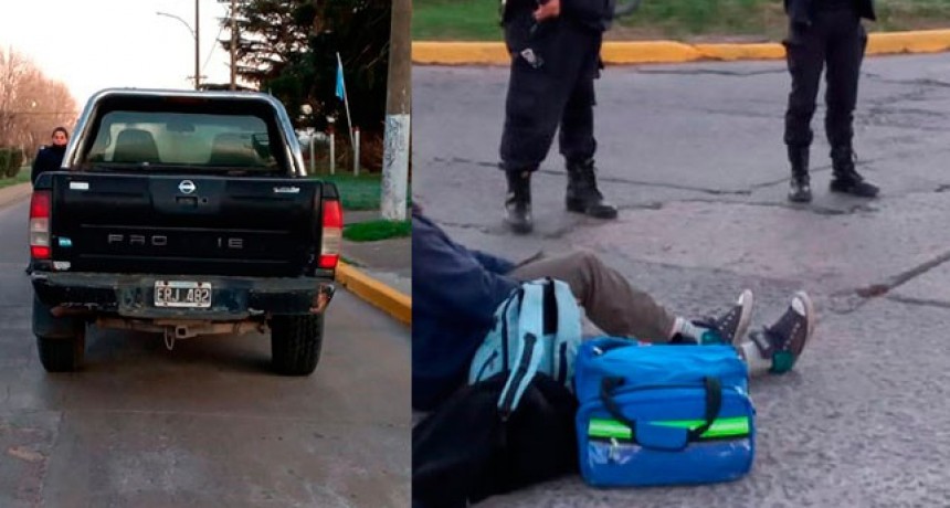 Se registró una colisión en avenidas 9 de Julio y Mariano Unzué