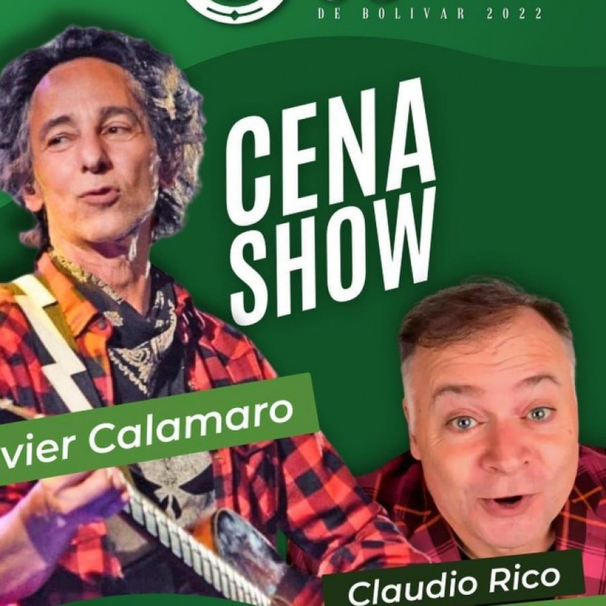 Expo Bolívar 2022: Hoy es la gran cena show, y vos no vas a querer faltar a la cita