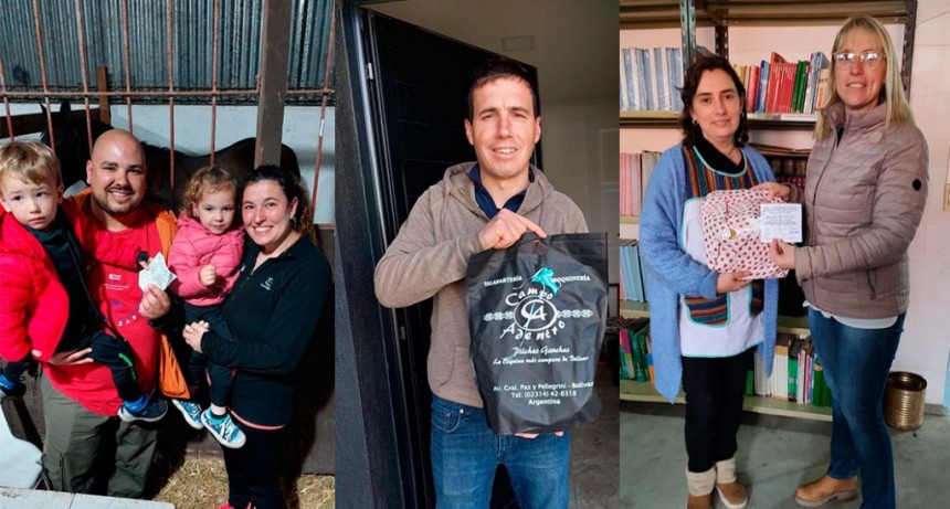 Se conocieron los ganadores de la rifa que organiza todos los años en el marco de la Expo, la Escuela Primaria nº14, Jirimm nº6 y Escuela de Educación Secundaria nº7