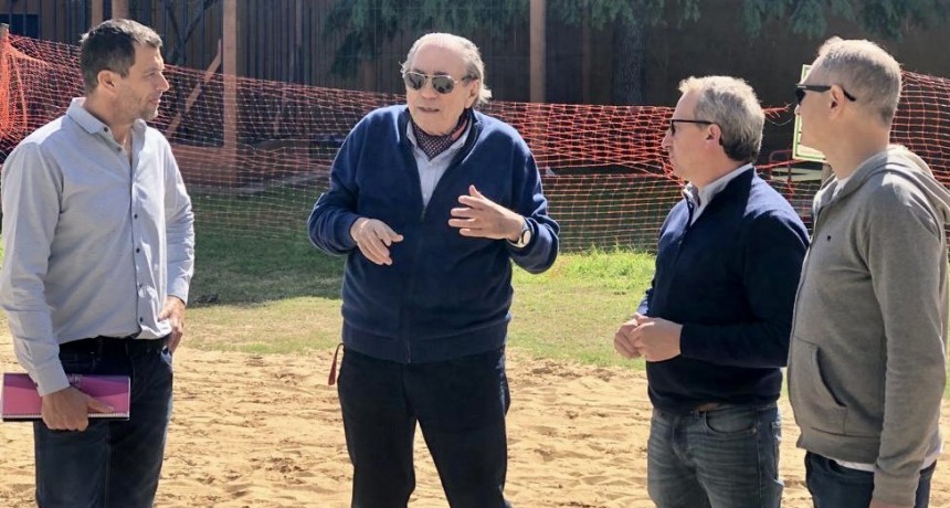 El Senador Provincial Eduardo “Bali” Bucca visitó el cuartel de Bomberos Voluntarios de Saladillo