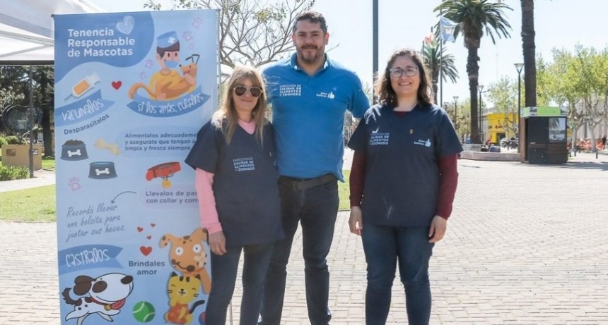 El Municipio llevó adelante una jornada de vacunación antirrábica en el Centro Cívico