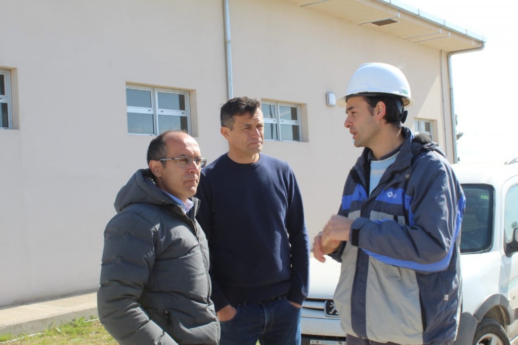 Marcos Pisano y Bali Bucca anunciaron la energización de la Línea 132, hasta la nueva Estación Transformadora y hablaron con FM 10