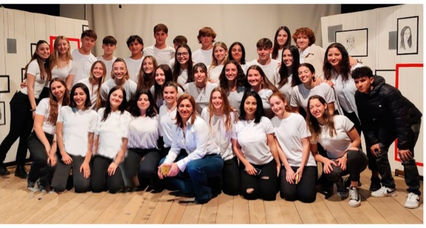 Martina Tabolaro: “Era la primera vez que estábamos frente de un público tan grande, y además de nuestros pares, venían chicos de otras escuelas junto a los profesores”