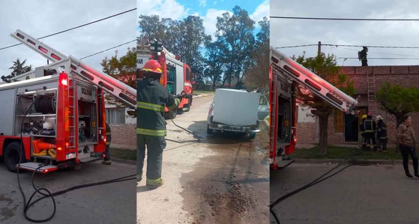 Bomberos Voluntarios y una semana intensa con forestales, chimeneas y banquinas