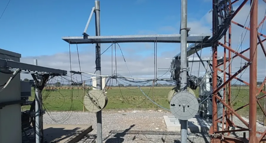 Vandalizaron una antena de Claro y en Hinojo hay problemas con el servicio