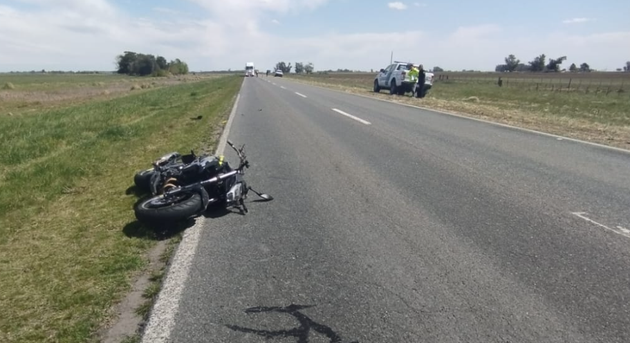 Sufrió una fuerte caída en su moto, y fue hospitalizado