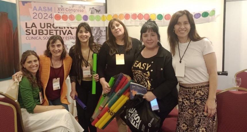 La Secretaría de Salud Cecilia Luna coordinó la Mesa de Comunicaciones Libres en el XVII Congreso Argentino de Salud Mental