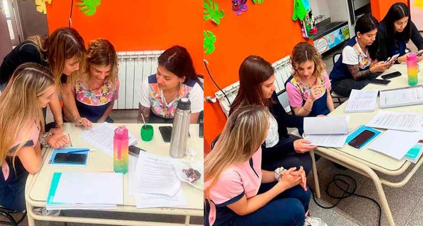 Los Jardines Maternales Municipales participaron de la primera jornada institucional de Consulta Curricular