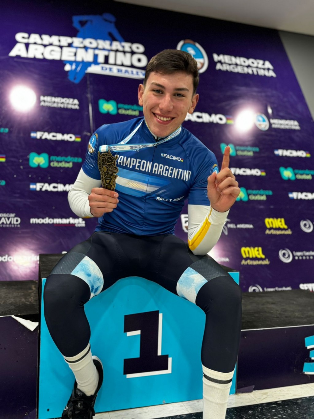 Bruno González: Campeón por partida doble en Mendoza,  y se prepara para el Sudamericano