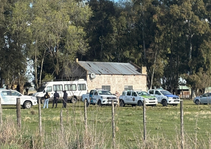 Apareció Dylan, el niño que era buscado en la zona rural de Olavarría, desde el sábado por la tarde