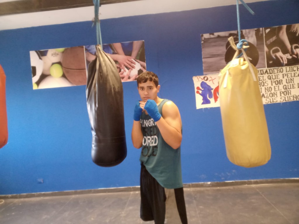 Luca Carrera: “Seguramente el mes próximo tenga mi debut arriba del ring”
