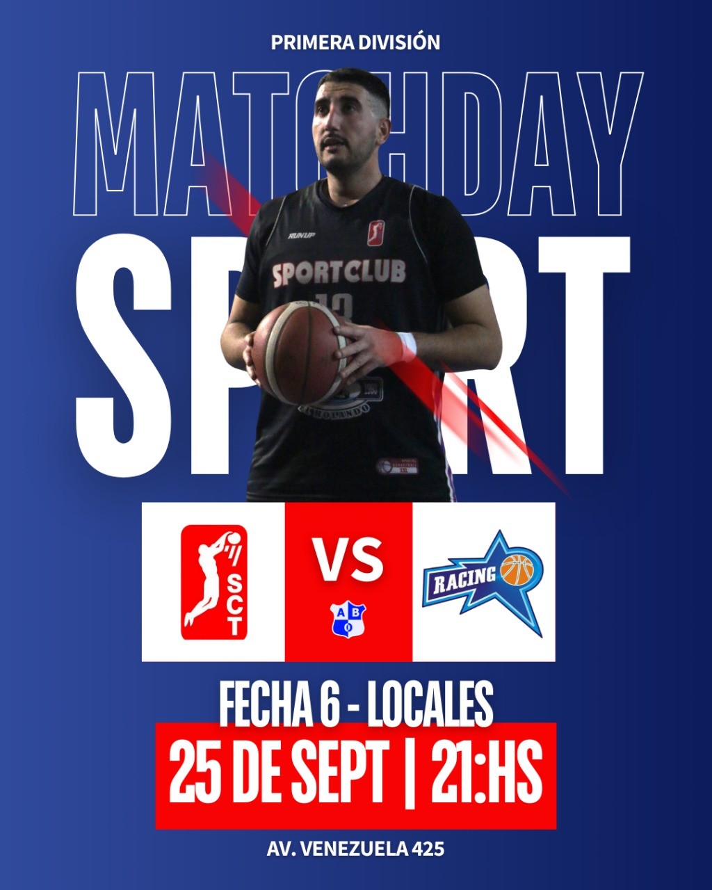 Sport Club Trinitarios recibe este jueves a Racing