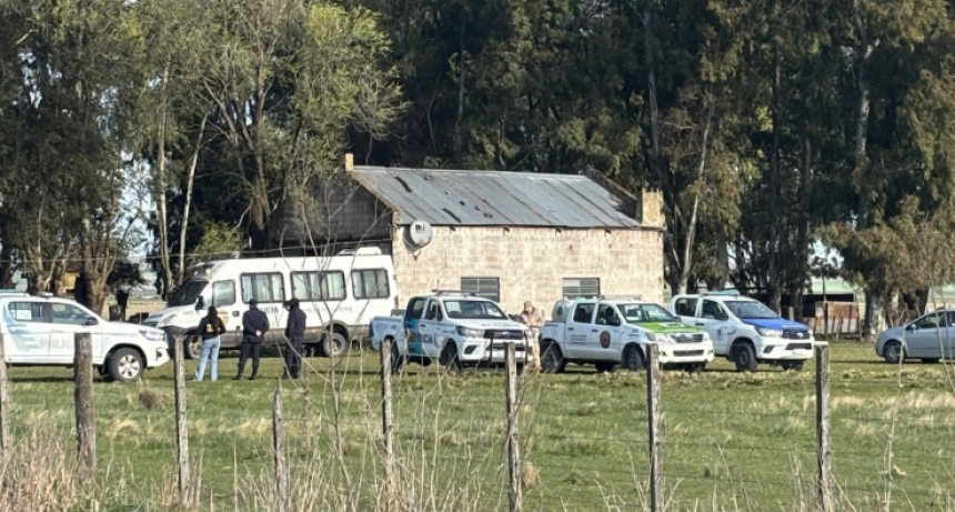 Apareció Dylan, el niño que era buscado en la zona rural de Olavarría, desde el sábado por la tarde