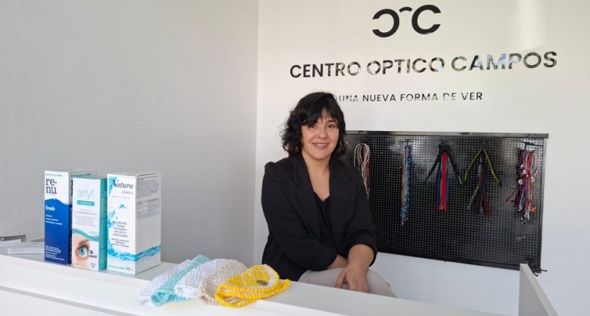 Centro Óptico Campos abrió sus puertas y visitamos el local con FM 10 Radio Ciudad
