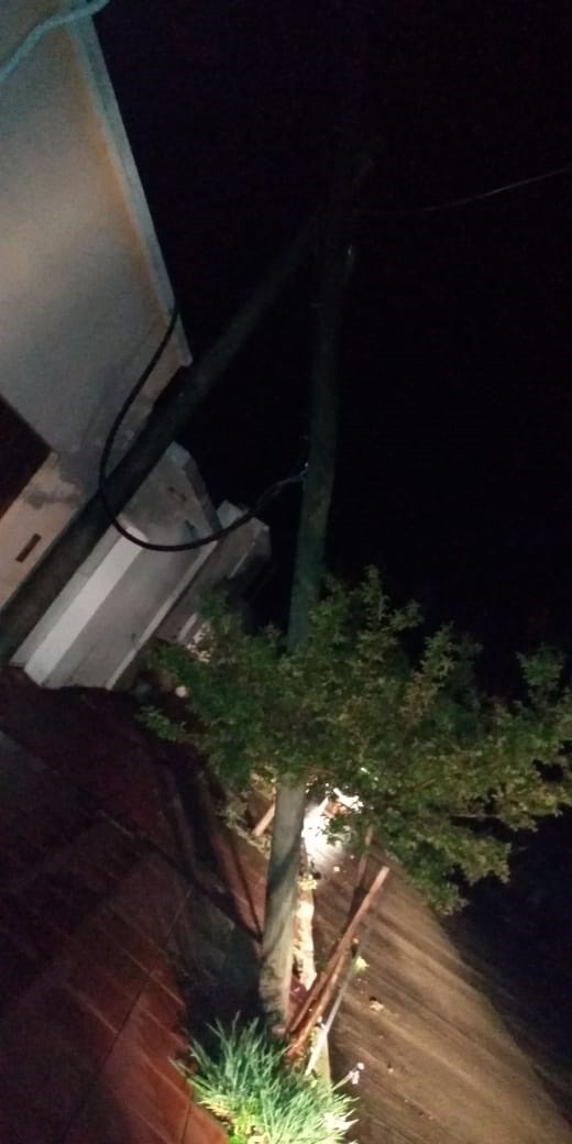 La tormenta generó situaciones de emergencia