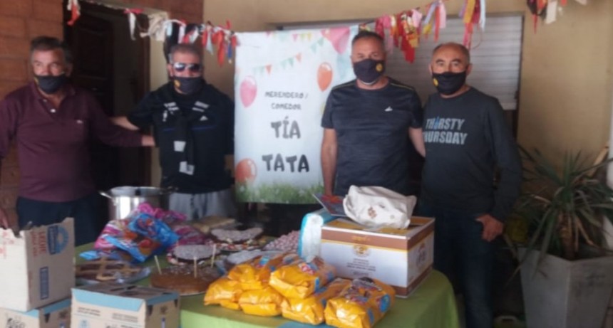 Walter Caro: “Este grupo se propuso ser solidario desde el inicio y hoy nos sentimos felices de poder ayudar”