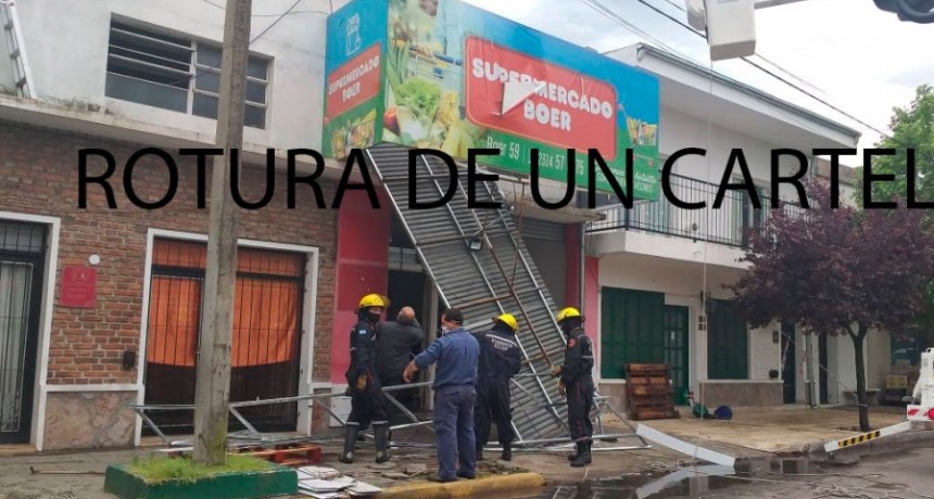 Las imágenes de la tormenta que dejó huellas en planta urbana y zona rural