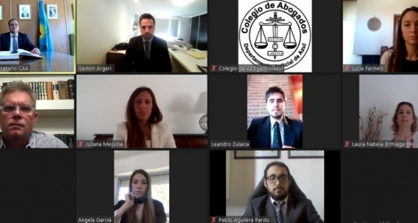 Cuarta jura virtual del Colegio de Abogados Departamental: “Llevamos adelante una gestión que privilegia la construcción colectiva”