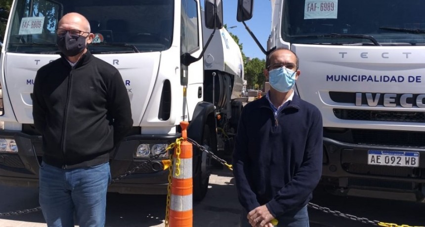 Pisano y Sarraúa anunciaron una inversión de más de 17 millones de pesos para Servicios Públicos