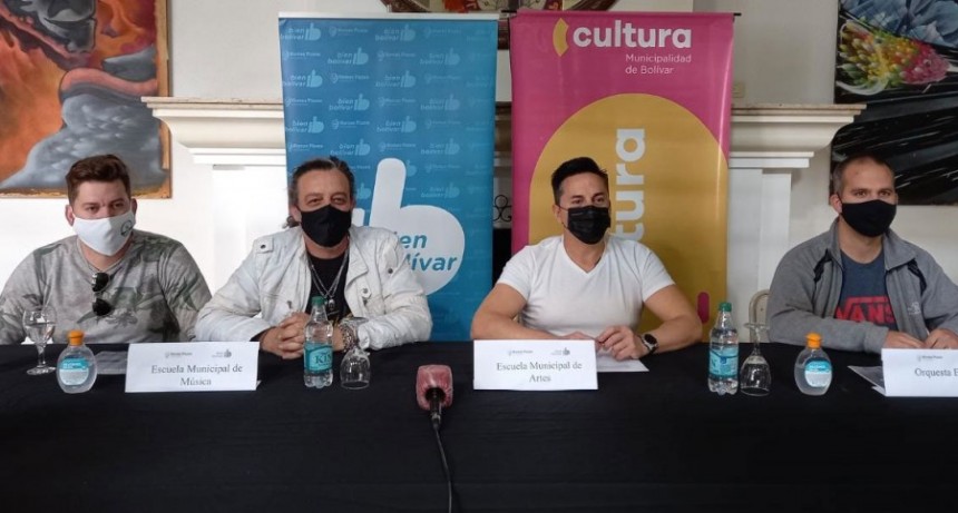 Cultura presentó la Escuela Municipal de Artes y el inicio de las actividades de la Orquesta Escuela y la Escuela Municipal de Música