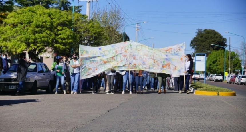 Salud Mental: Se realizó la séptima marcha por la inclusión