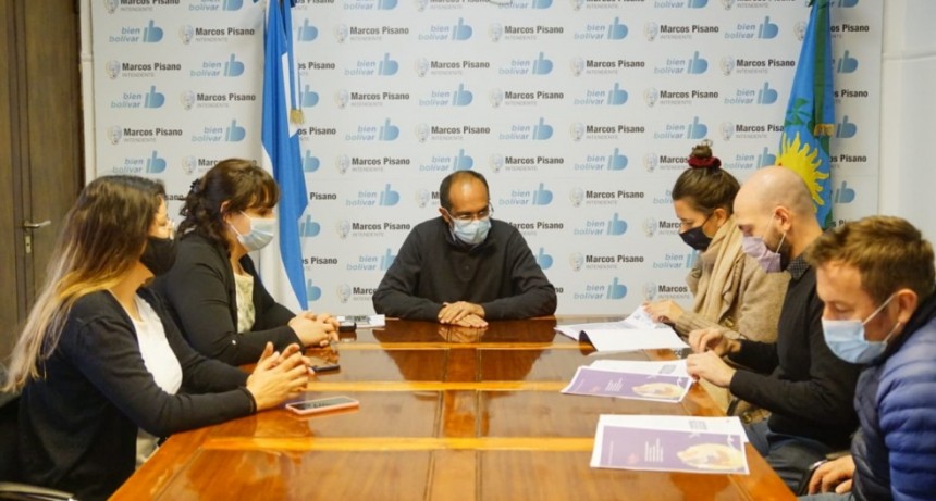 Pisano recibi&oacute; a la Coordinadora del programa 'GENERAR', que pertenece al Ministerio de Mujeres, G&eacute;neros y Diversidad de la Naci&oacute;n