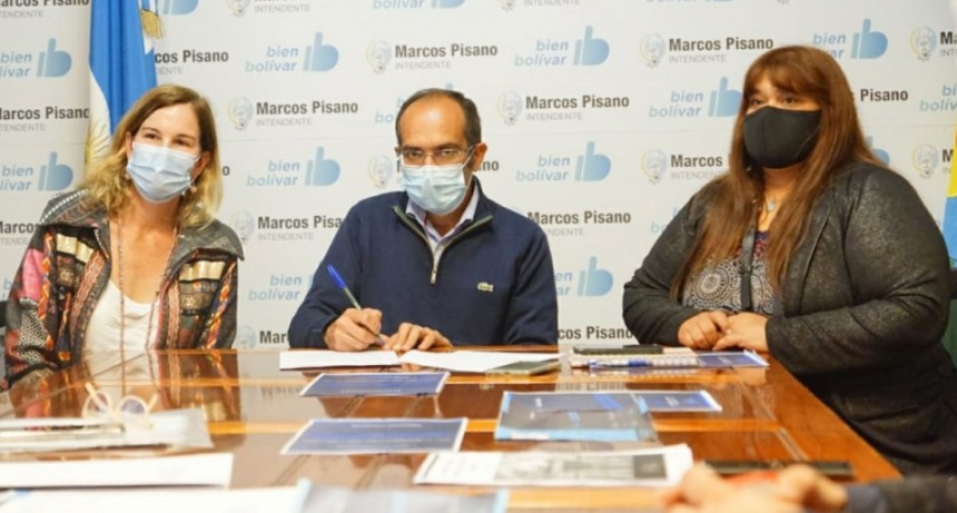 Pisano firmó un convenio con el Instituto de Políticas Públicas de Prevención de Grooming