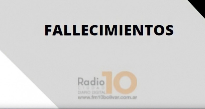 Falleció Dora Raquel Soto viuda de López