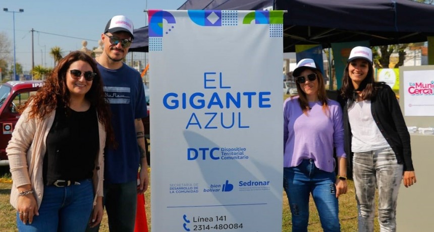 El Gigante Azul brindará charlas abiertas en distintos barrios de Bolívar
