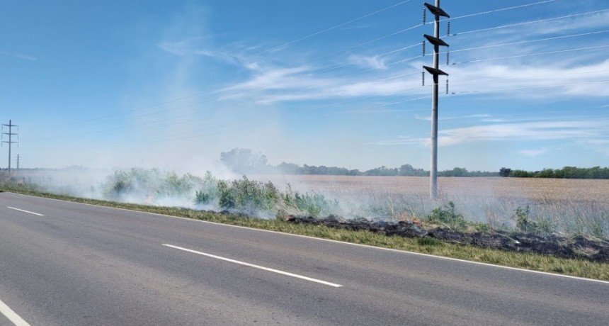 La falta de lluvias comienza a generar mayor actividad a Bomberos Voluntarios