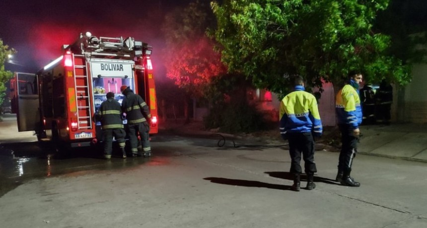 Intenso ritmo de Bomberos Voluntarios desde la madrugada