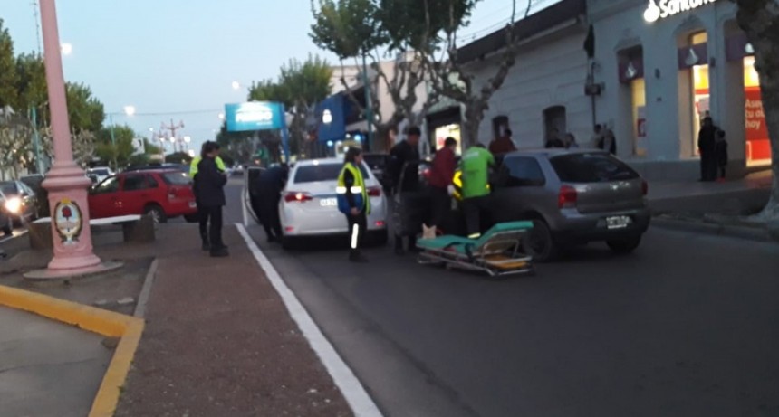 Colisi&oacute;n en avenida San Mart&iacute;n