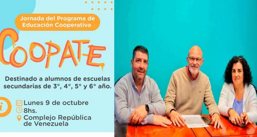 Se desarrollará una Jornada de Educación Cooperativa en el Complejo