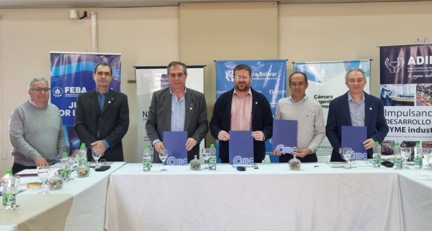 El intendente Pisano firmó el convenio de Centros Comerciales a Cielo Abierto con la Cámara Comercial, Nucleamiento Empresarial y Federación de Centros Comerciales Abiertos de Argentina (FCCA)