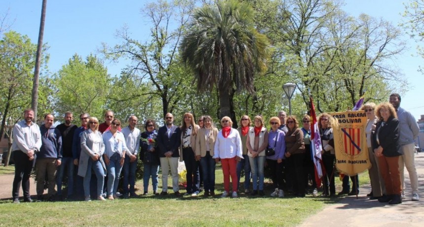 El Intendente Pisano acompañó el acto por el Día de la Hispanidad