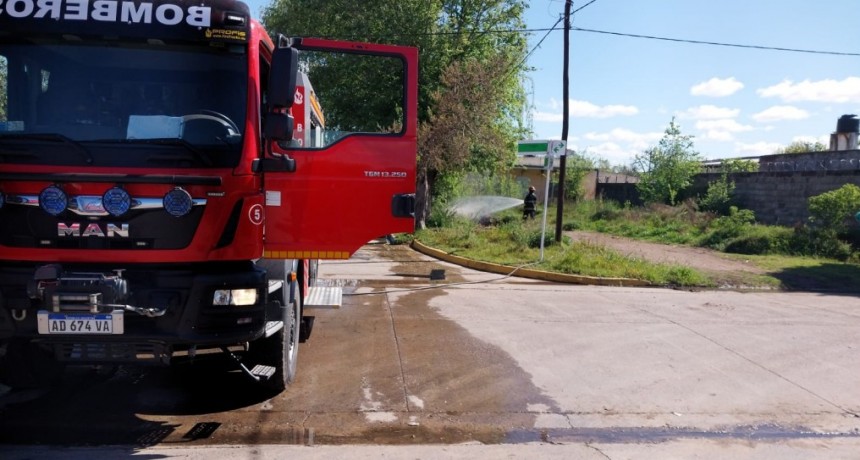 Camuzzi Gas Pampeana trabajó para resolver una pérdida de gas