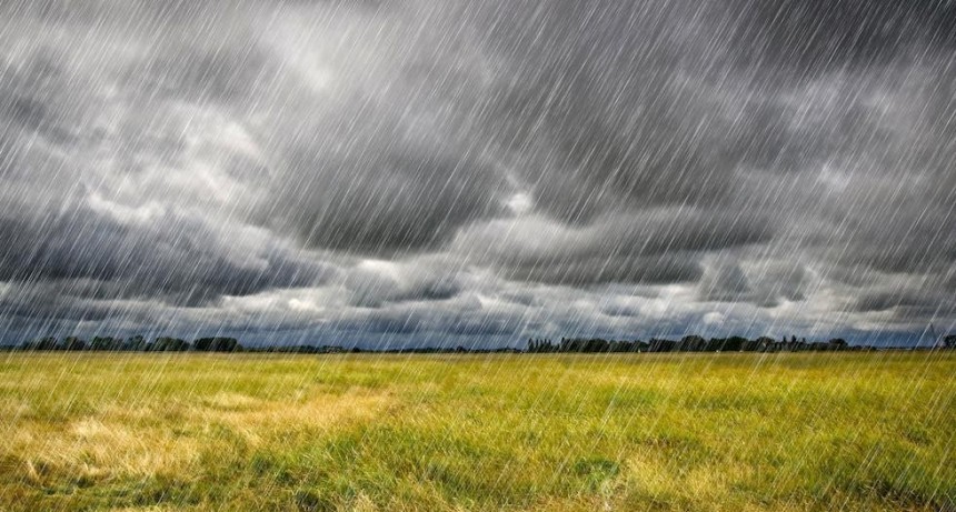 Las lluvias en el partido de Bolívar