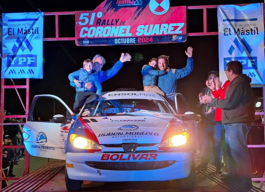 Rally Bonaerense: El Binomio Juan Pedro y Jorge Porcaro se trajeron el primer puesto  en su clase